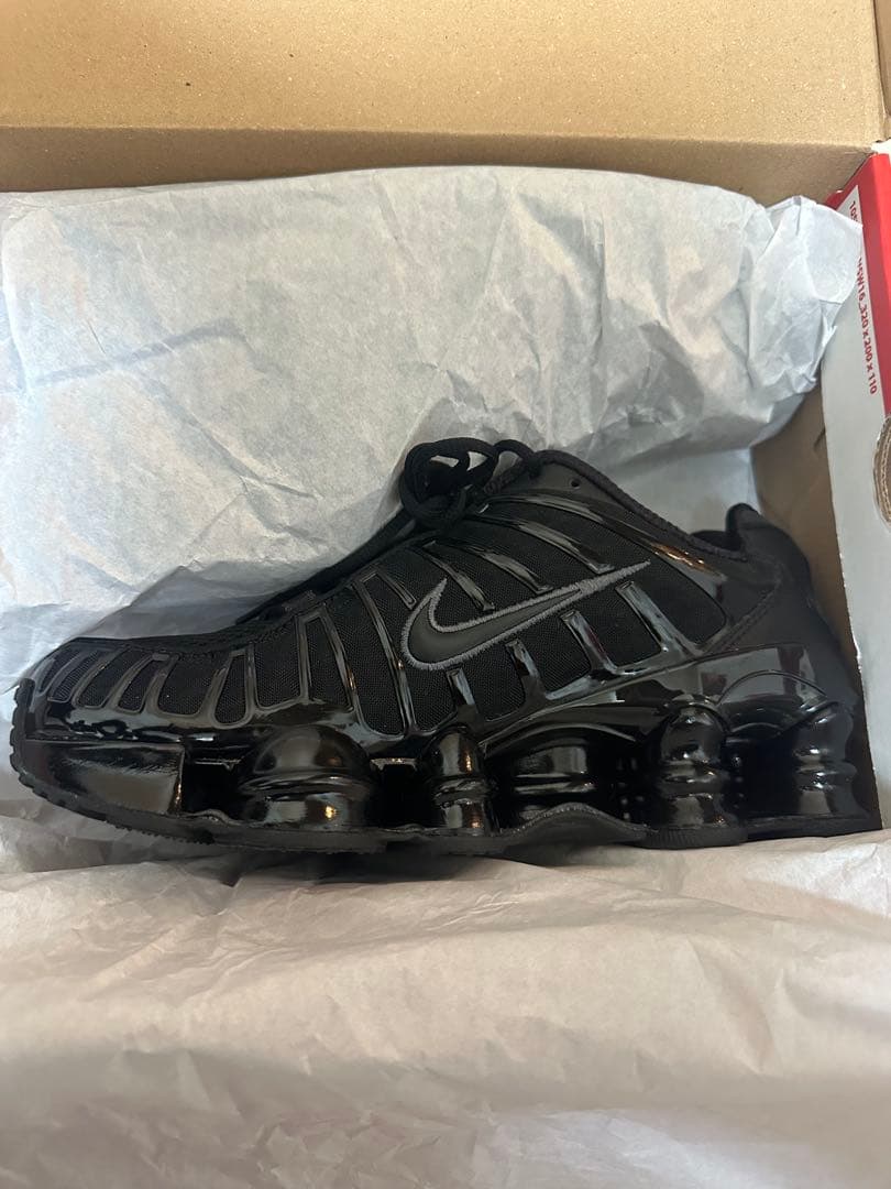 【新品・未使用品】NIKE SHOX TL ブラック　23cm