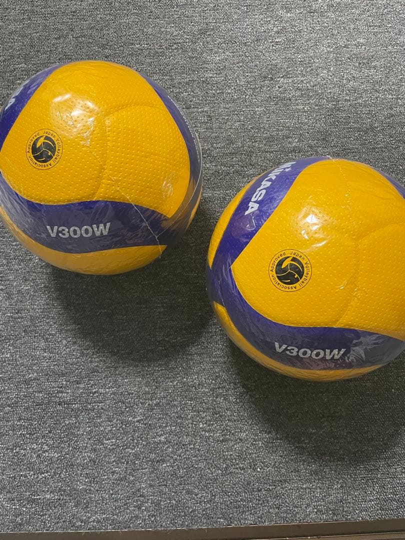 ysバレーボールV300W 国際公認球 検定球5号(未使用)2個セット