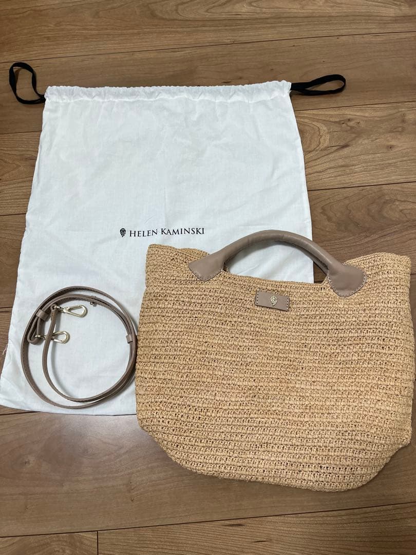 ヘレンカミンスキーHELEN KAMINSKI カゴバッグ　トゥモローランド購入