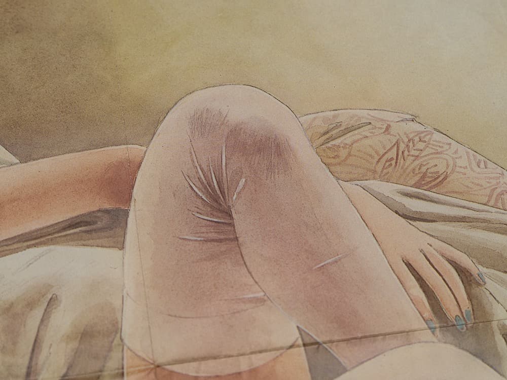 麗しのフォウ・ムラサメ Newtype 61年12月号付録 B2サイズポスター