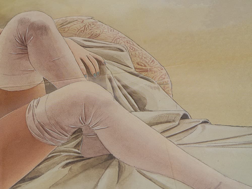 麗しのフォウ・ムラサメ Newtype 61年12月号付録 B2サイズポスター