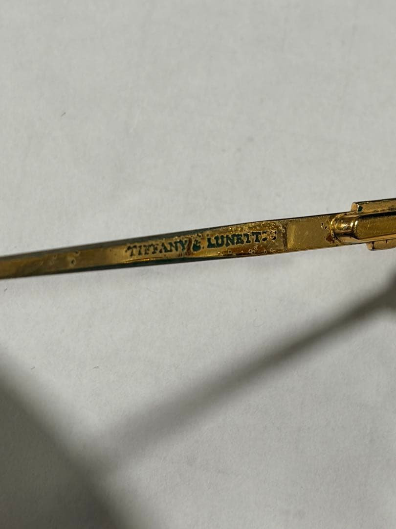 小物 Tiffany LUNETT 23k gold sunglasses