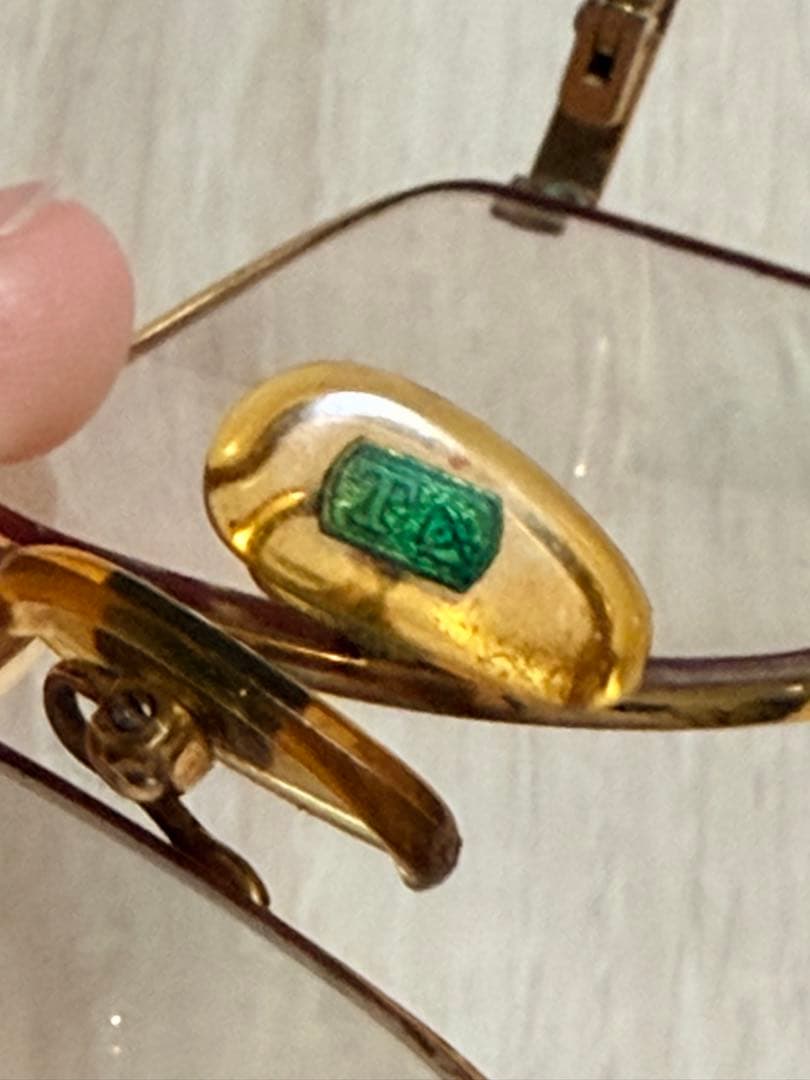 小物 Tiffany LUNETT 23k gold sunglasses