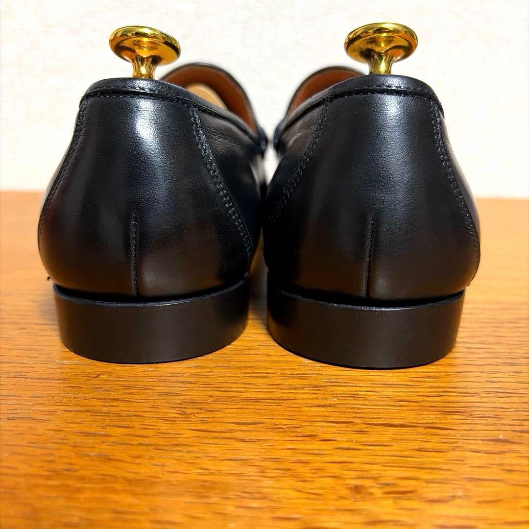 【美品】POLPETTA ポルペッタ ビットローファー 別注品 黒 40.5