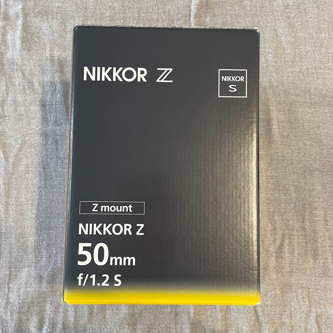 極美品 Nikkor Z 50mm f1.2 s Nikon レンズ　単焦点