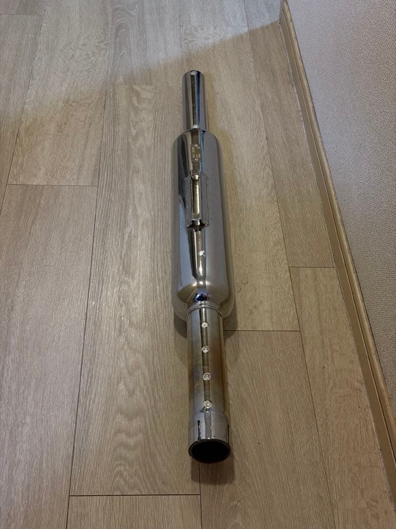 デイトナ　スリップオンキャブトンタイプマフラー SR400FIモデル専用