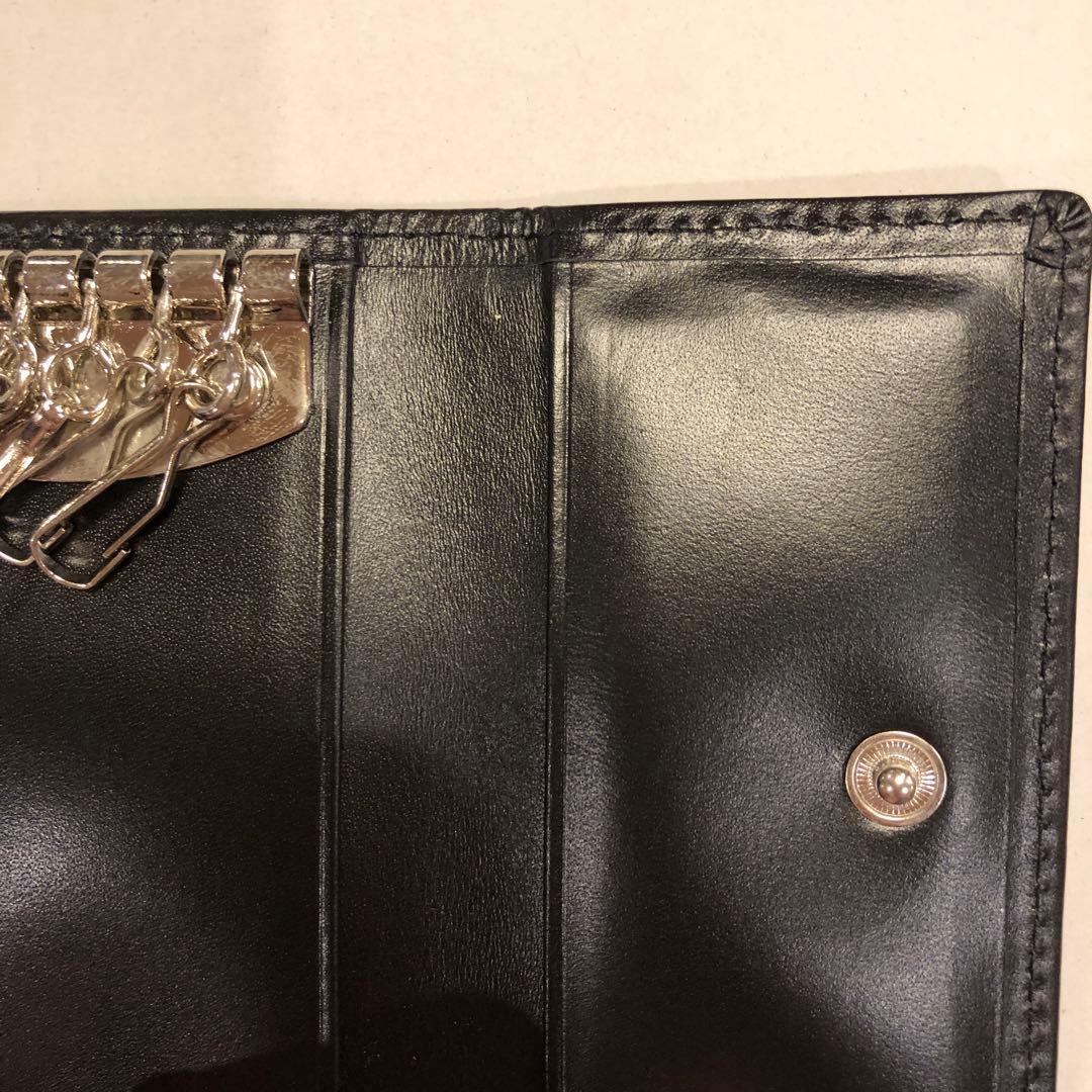 タ*ル様 再値下げ❣️GUCCI キーケース グレー ブラック