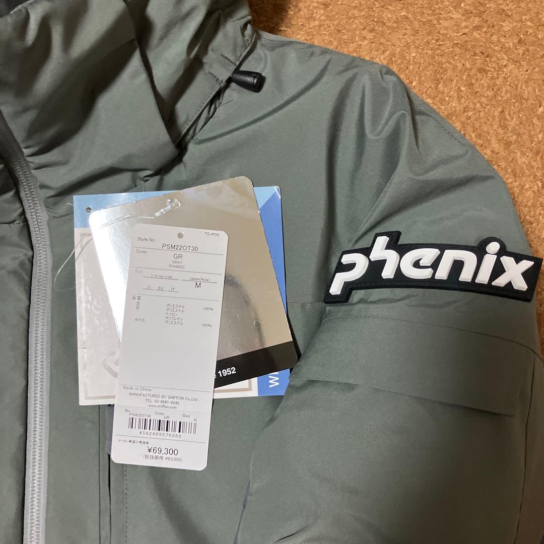 phenix スキーウェア 上下M グレー　➕　グローブ