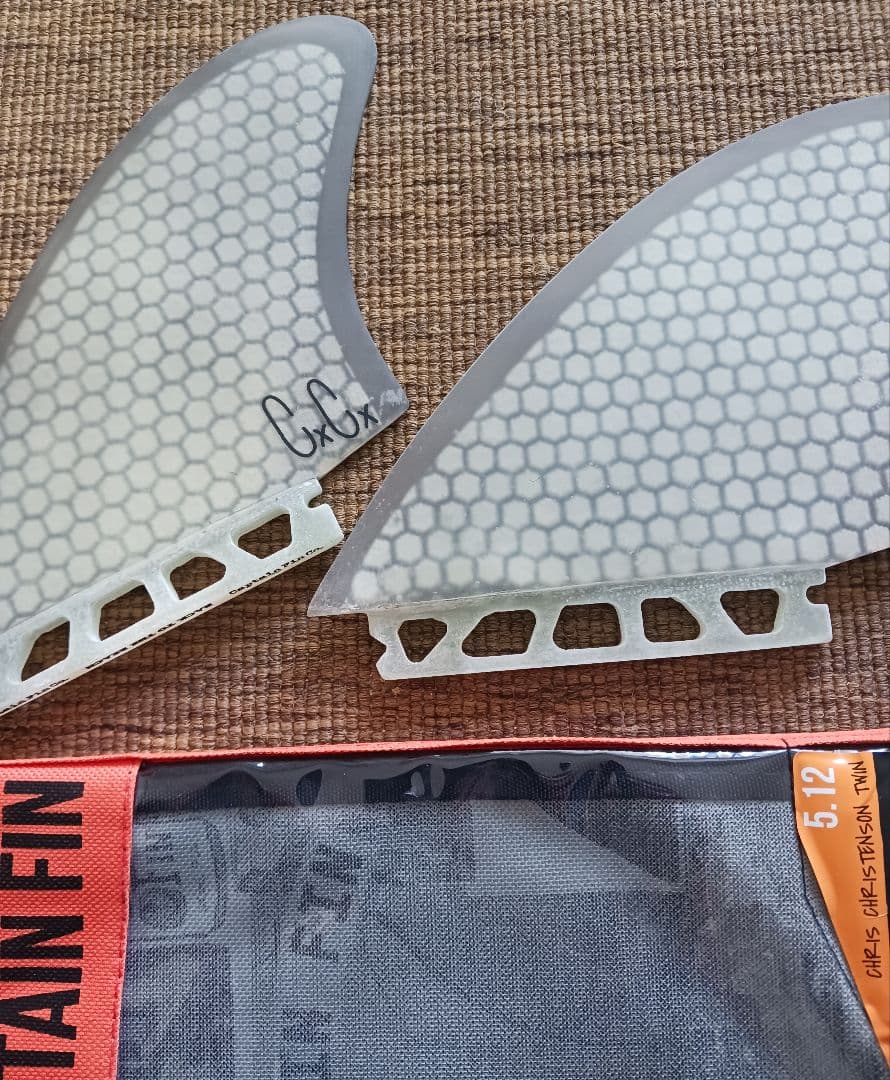 新品　キャプテンフィン　クリステンソン　キールフィン　ツインフィン