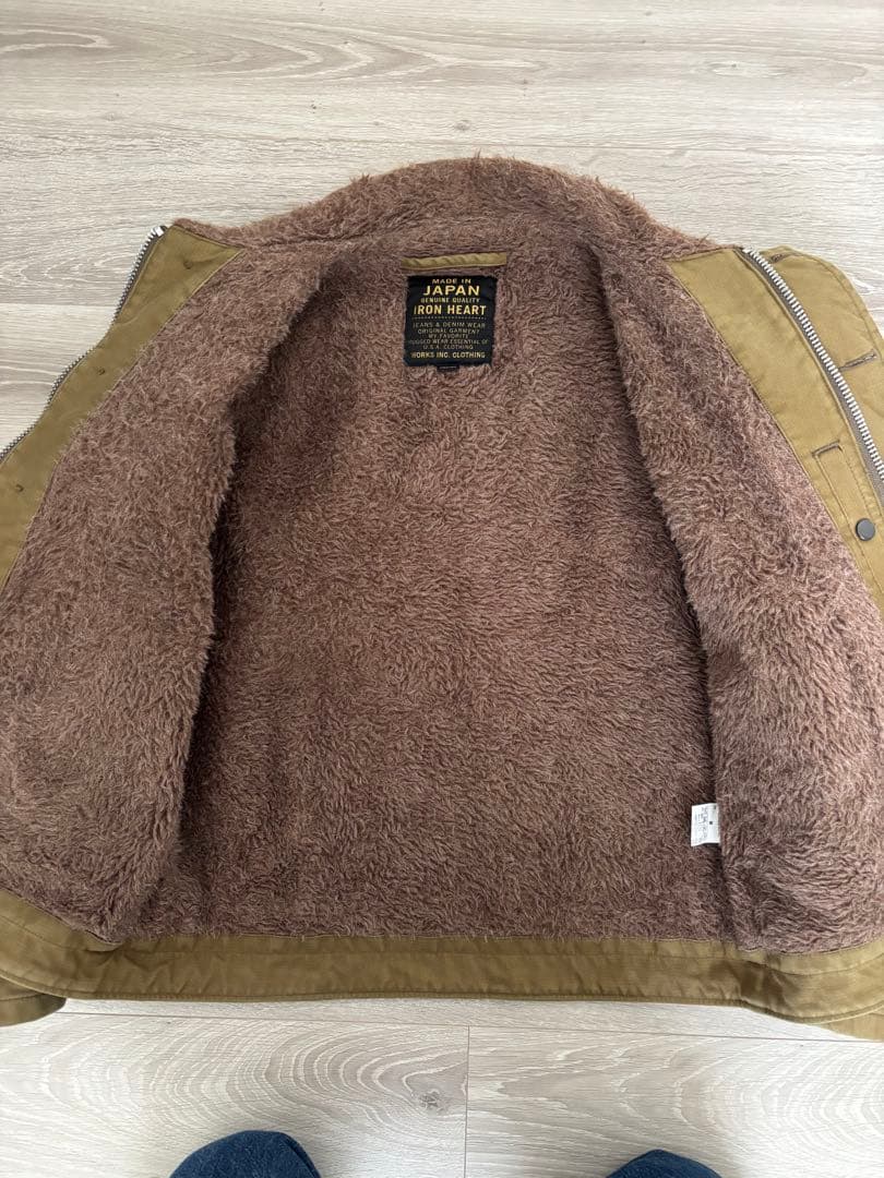 たーぼー様　IRON HEART N1デッキジャケット　M