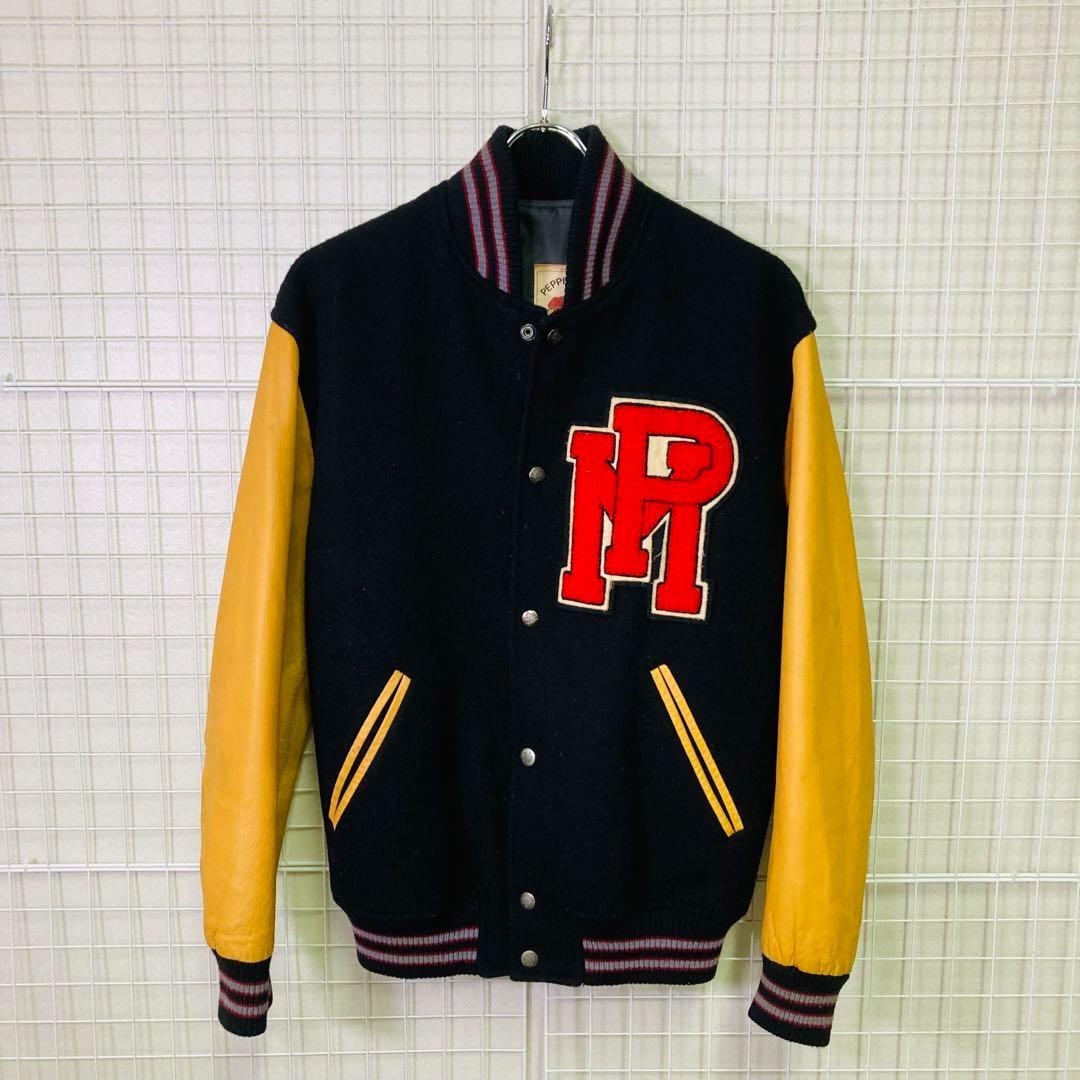 レア当時物　ペパーミント　美品　スタジャン　ロカビリー　クリームソーダ