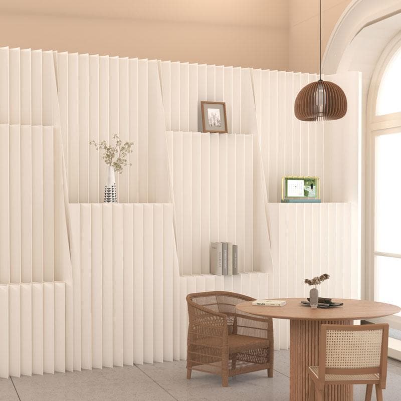 パーテーション間仕切り高さ2ｍ長さ3ｍ-4ｍ組立不要ついたて目隠し区切り屏風