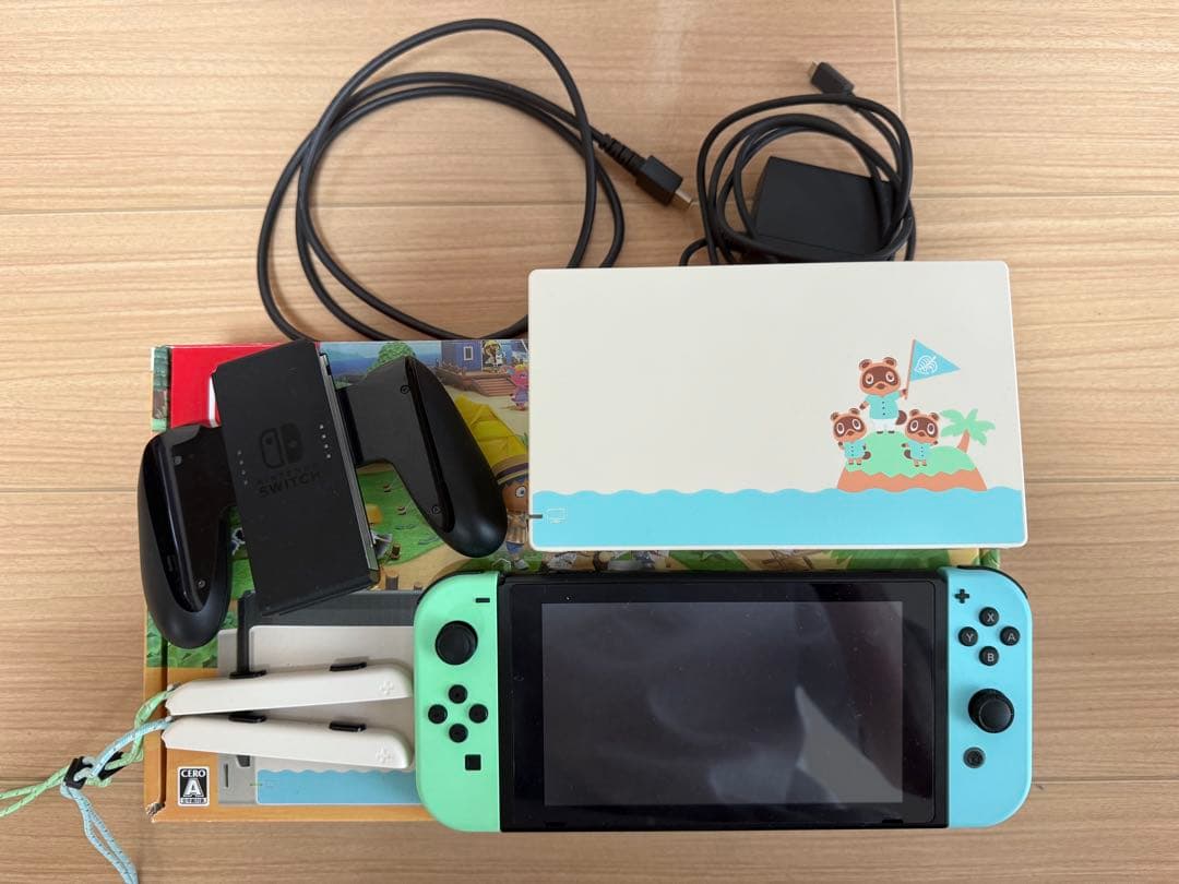 【未使用に近い】極美品　Nintendo Switch スイッチ本体どうぶつの森