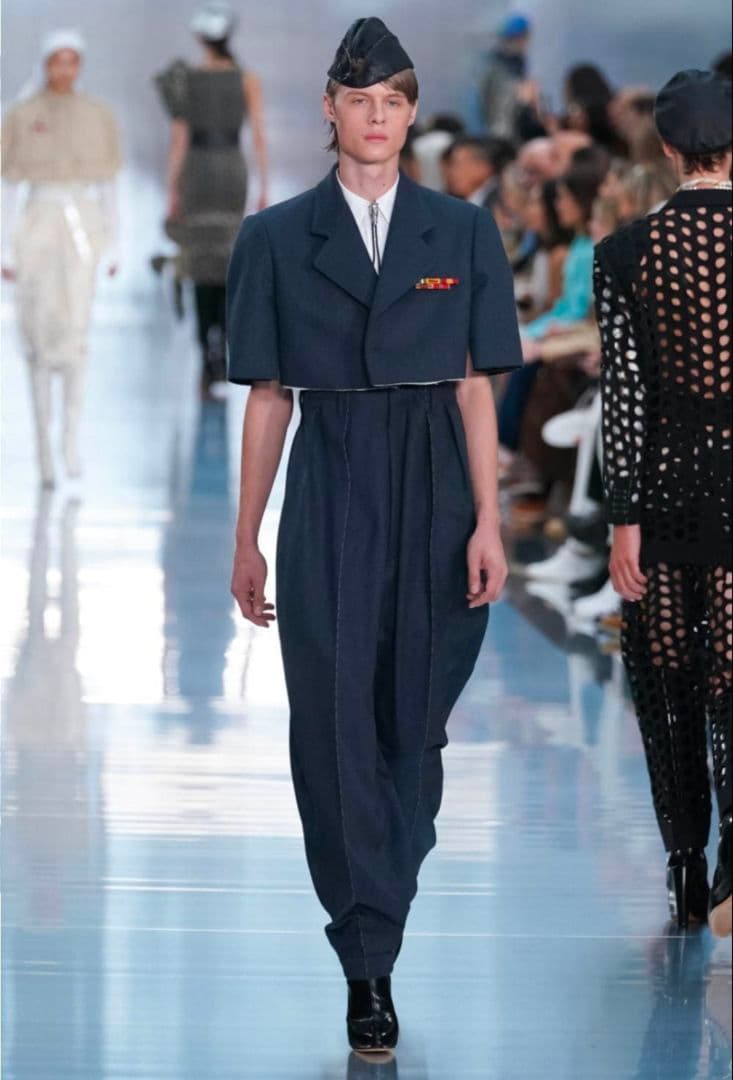 maison margiela プリーツ　パンツ　 20ss co-ed