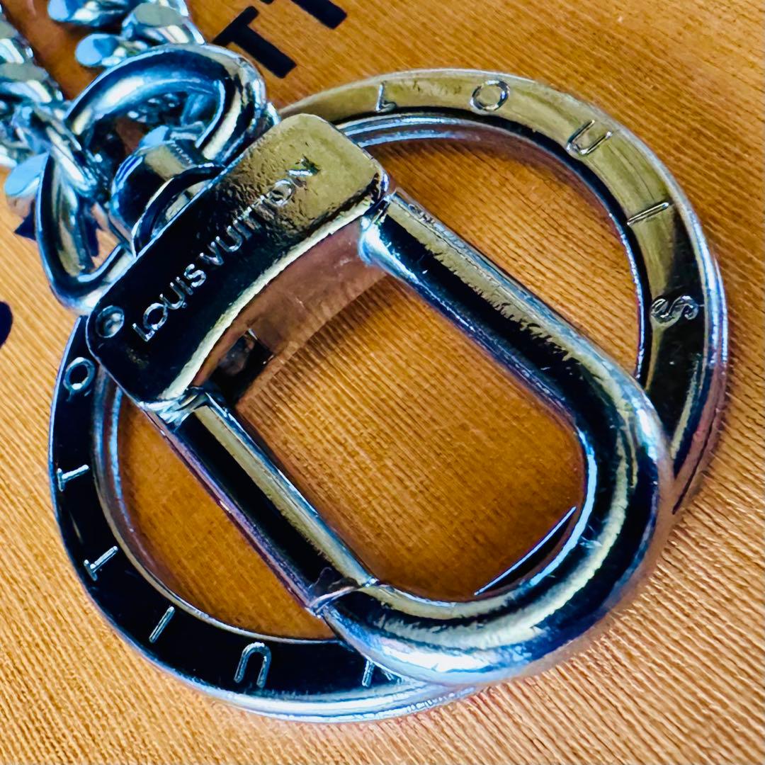 LOUIS VUITTON 希少カラビナウォレットチェーン&LVリング付き 美品