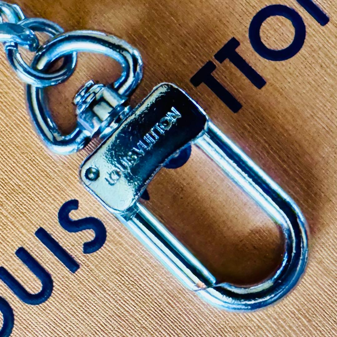 LOUIS VUITTON 希少カラビナウォレットチェーン&LVリング付き 美品