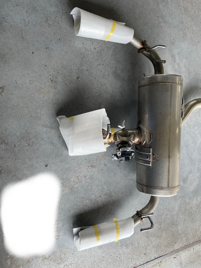 grカローラ 純正マフラー　新車外し