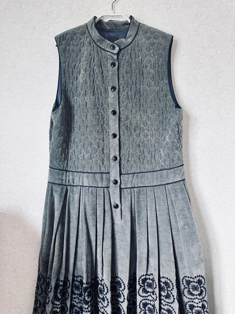 mina perhonen blumen *ノースリーブドレス* ワンピース