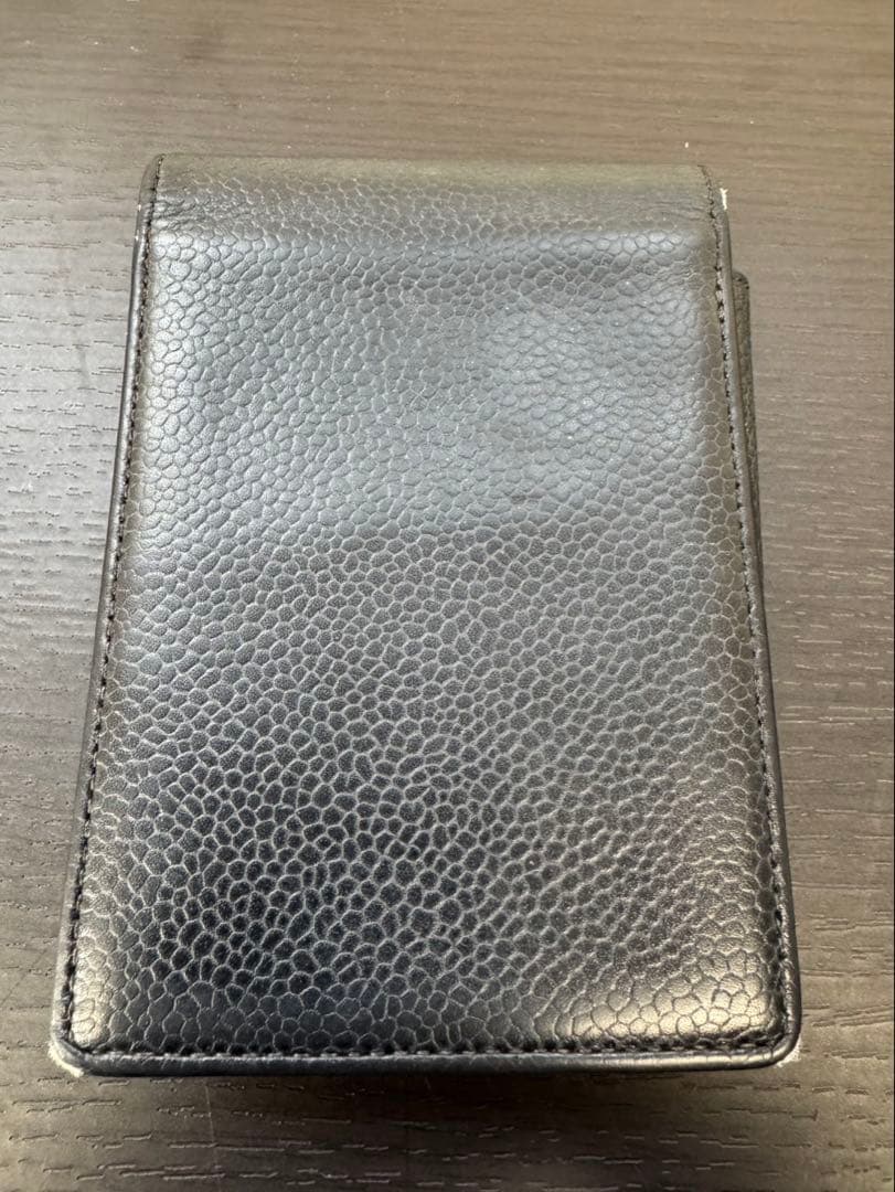 K630 CHANEL シャネル シガーレッドケース 黒 ブラック キャビア