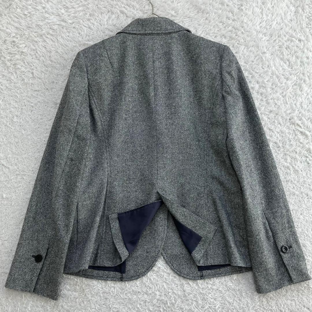 極美品✨23区 セットアップ スカート 大きいサイズ 44 3L シルク グレー