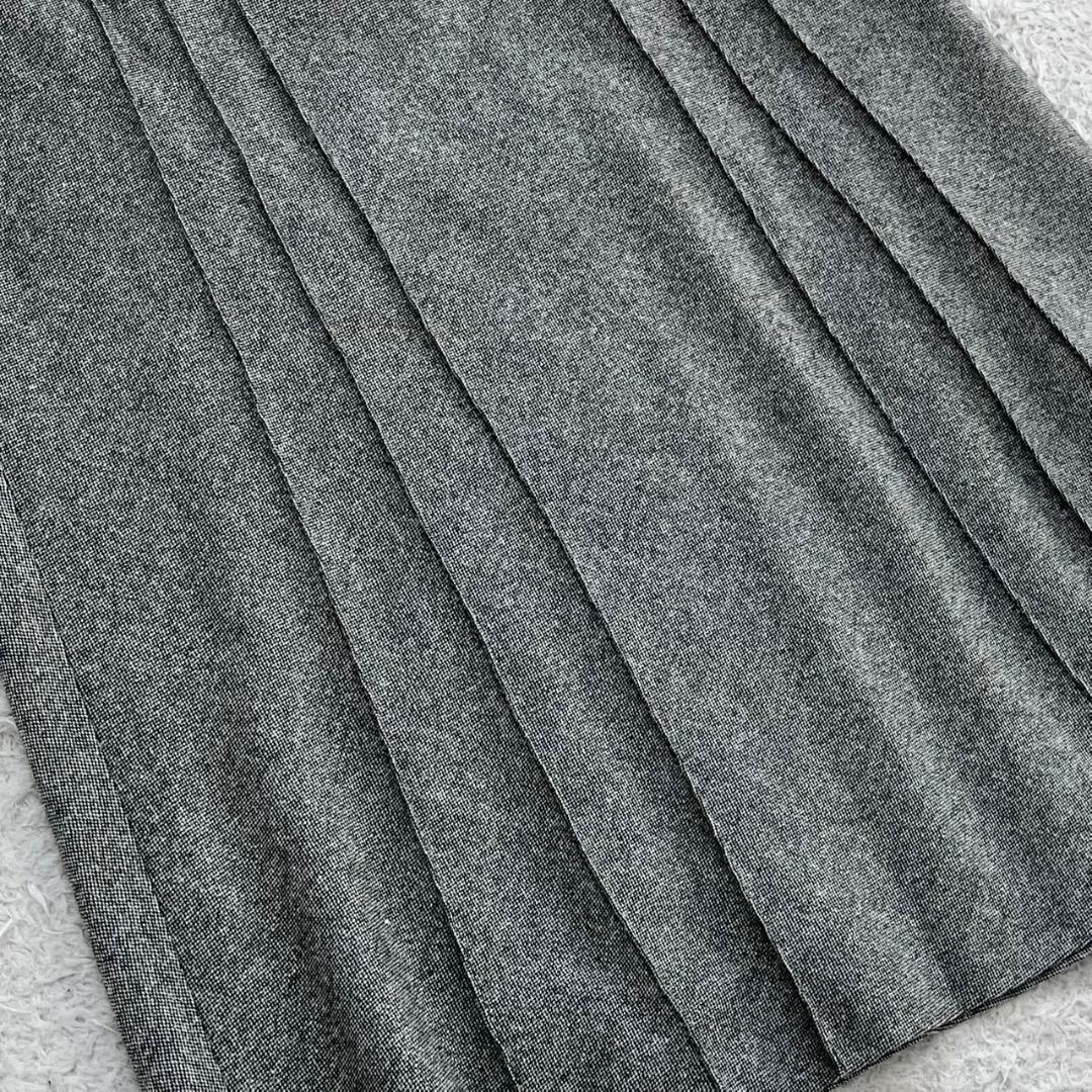 極美品✨23区 セットアップ スカート 大きいサイズ 44 3L シルク グレー