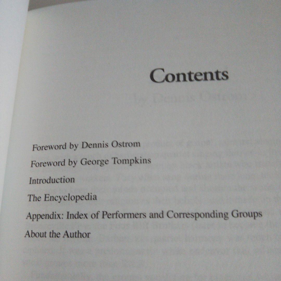 ENCYCLOPEDIA OF R＆B DOOーWOP VOCAL GROUPS