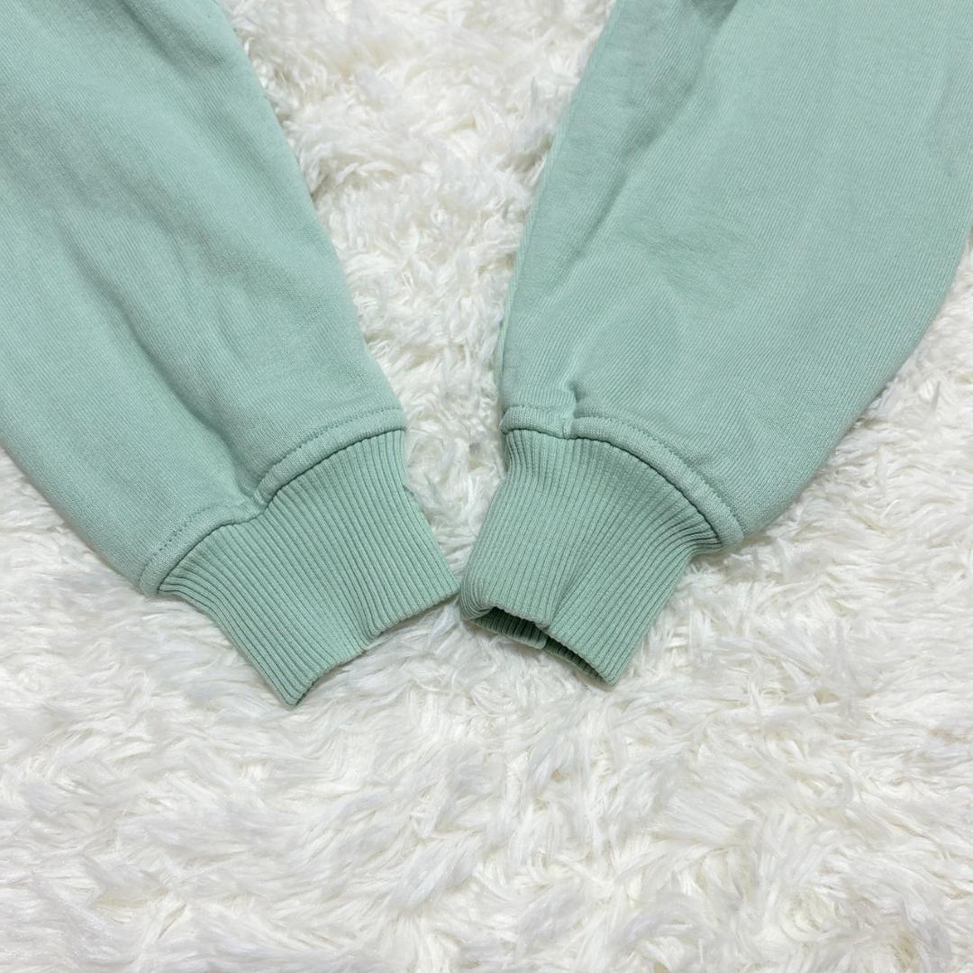 Jimmy CHOO ロゴ フーディ ミントグリーン Mサイズ相当 ジミーチュウ