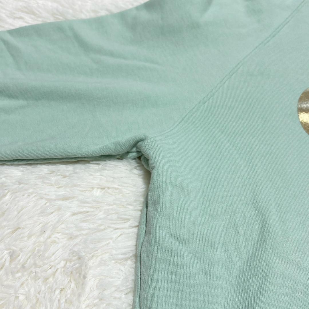 Jimmy CHOO ロゴ フーディ ミントグリーン Mサイズ相当 ジミーチュウ