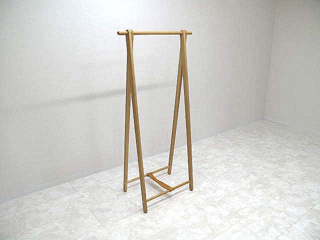 展示品　旭川家具　コサイン　ドレスラック カンディハウス取扱　ハンガーラック