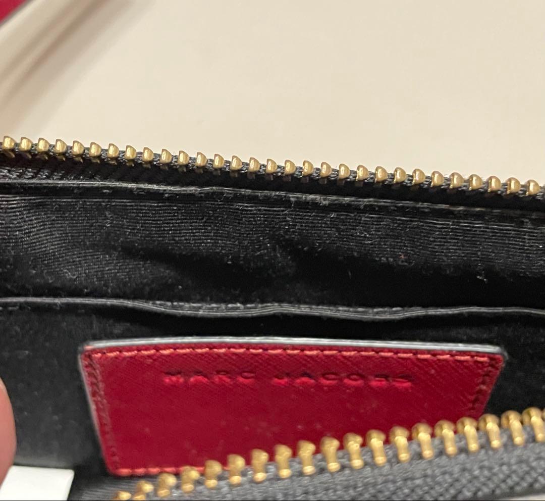 MARC JACOBS バーガンディ ショルダーバッグ