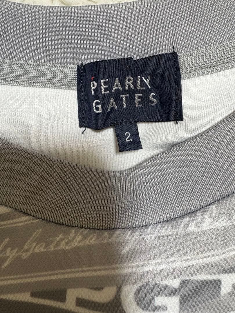 未使用品 2024年モデル パーリーゲイツ サイズ1 プルオーバー グレー