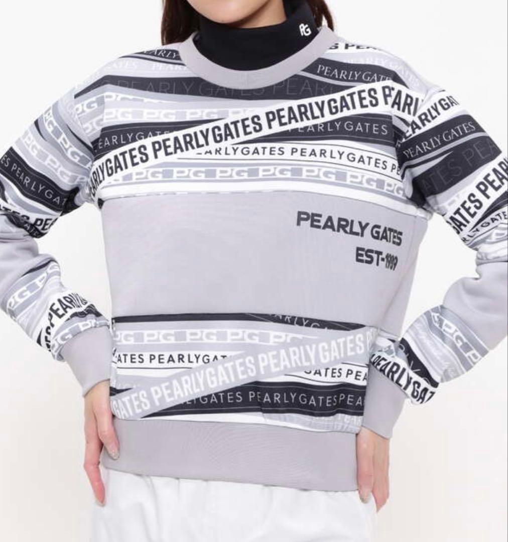 未使用品 2024年モデル パーリーゲイツ サイズ1 プルオーバー グレー