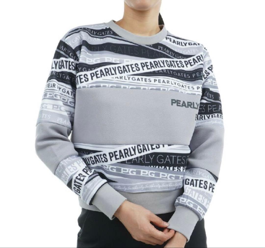 未使用品 2024年モデル パーリーゲイツ サイズ1 プルオーバー グレー