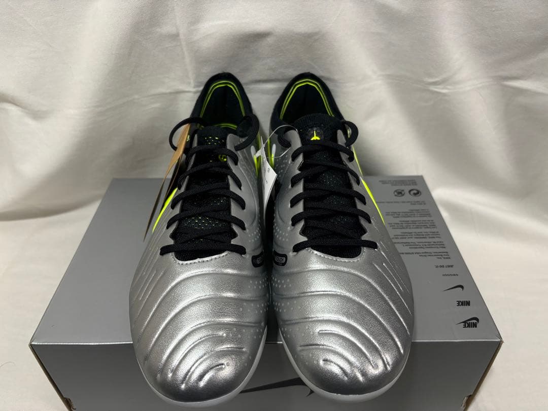 シューズ nike legend 10 elite fg silver 28.5