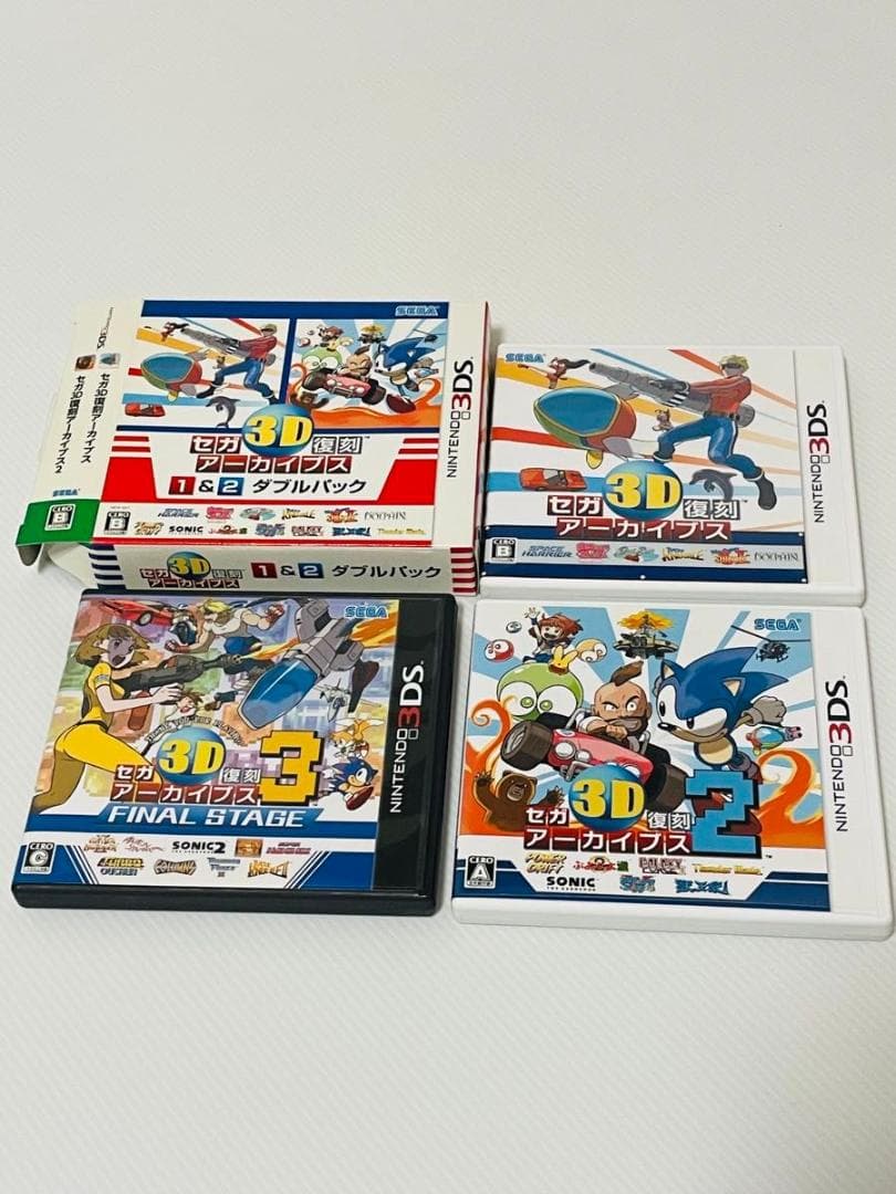 セガ3D復刻アーカイブス　ダブルパック　＋アーカイブス3 FINAL STAGE