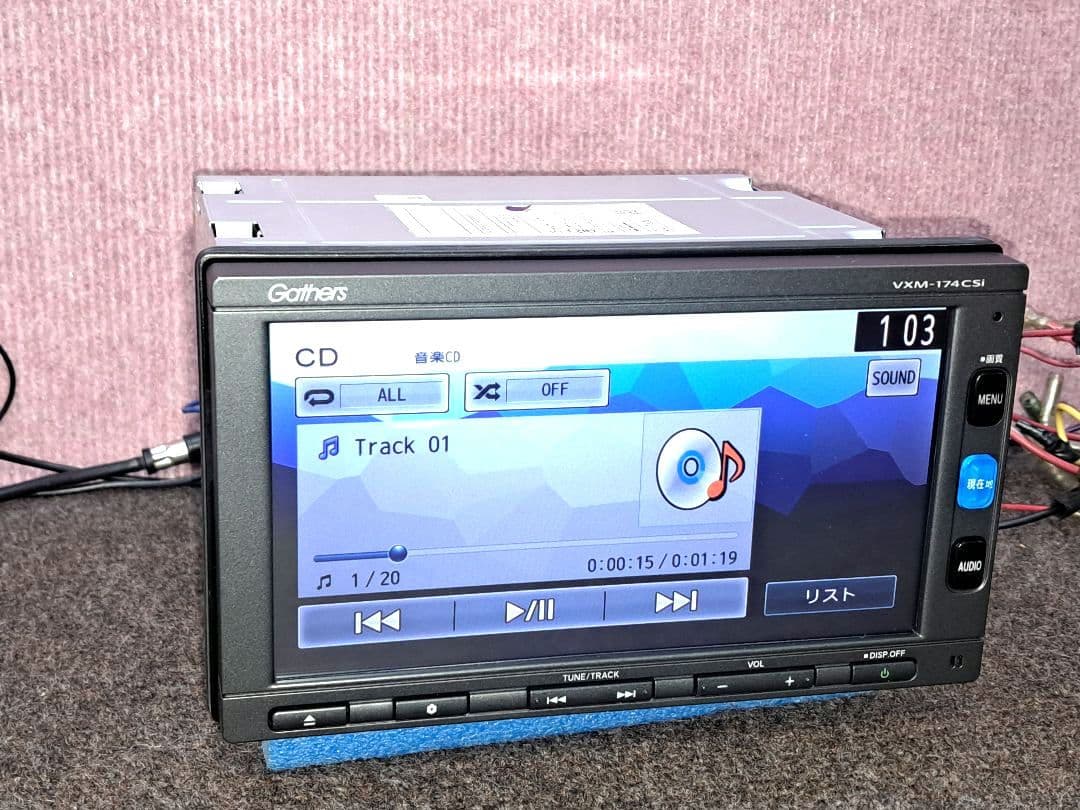 タッチ新品!★ホンダ純正 VXM-174CSi BT対応・ワンセグTV★動作良好