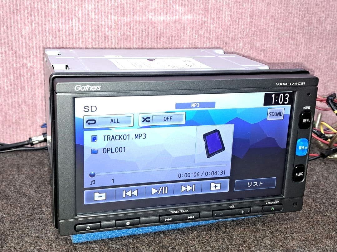 タッチ新品!★ホンダ純正 VXM-174CSi BT対応・ワンセグTV★動作良好