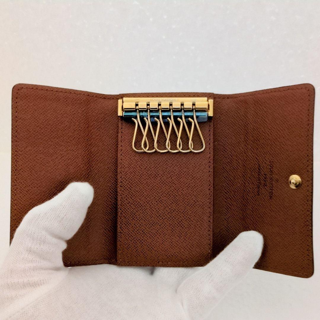 新品未使用展示品　赤字のため値下げ不可　ルイヴィトン　6連キ―ケ―ス　モノグラム