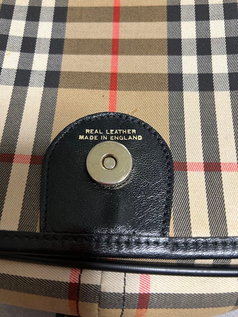 未使用タグ付◼️ Burberry バーバリー ショルダーバッグ デッドストック