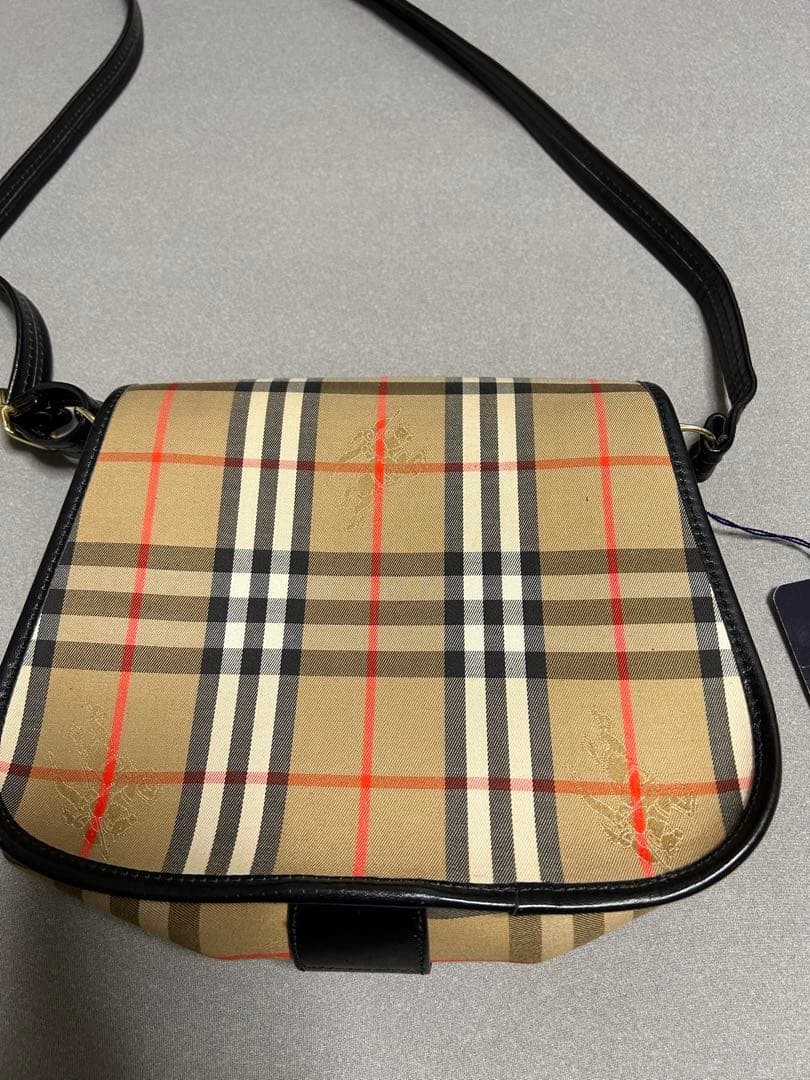 未使用タグ付◼️ Burberry バーバリー ショルダーバッグ デッドストック