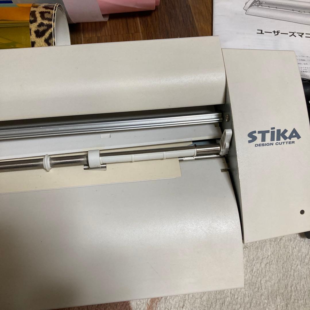 STIKA カッティングマシンとシート、ディスクカッターセット⭐︎大量！おまけつき