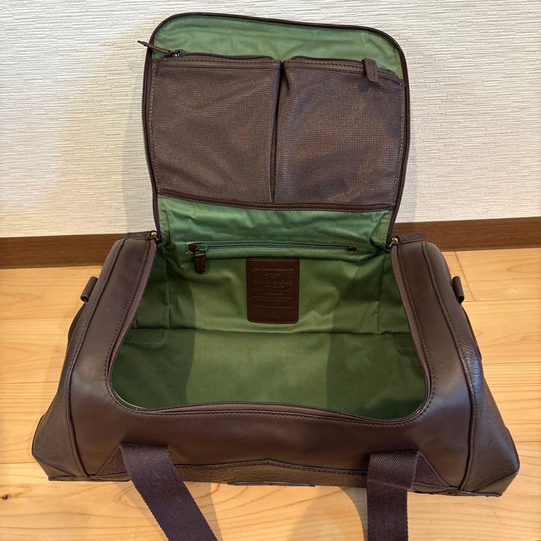 グローブトロッター ビルアンバーグ PHANTOM ボストンバッグ 110周年