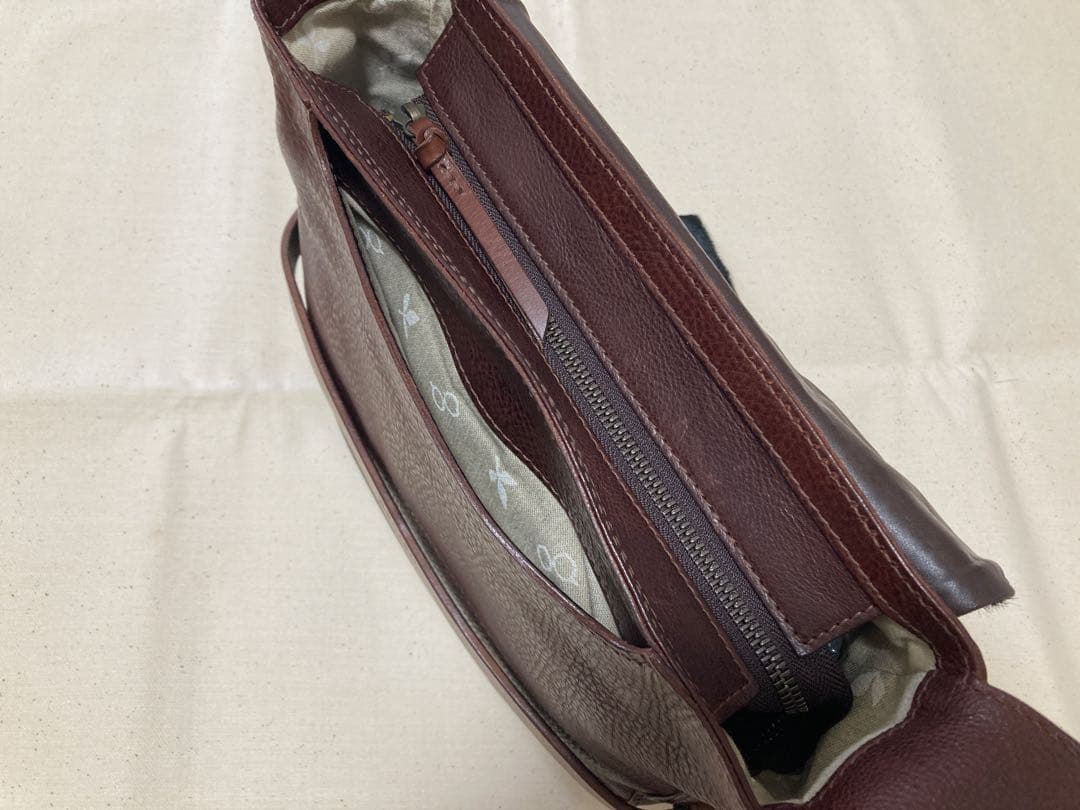 genten ハラコ ブラック　ショルダーバッグ　トートバッグ