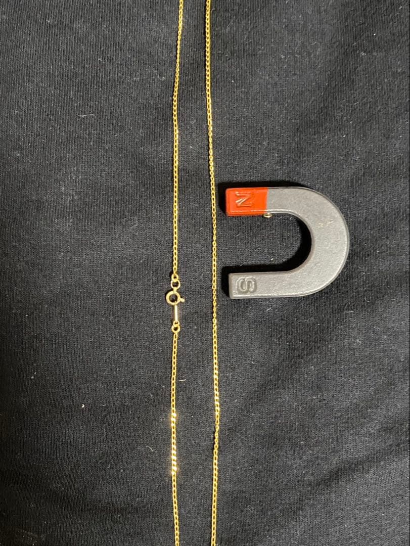 K18 刻印付き　ネックレス