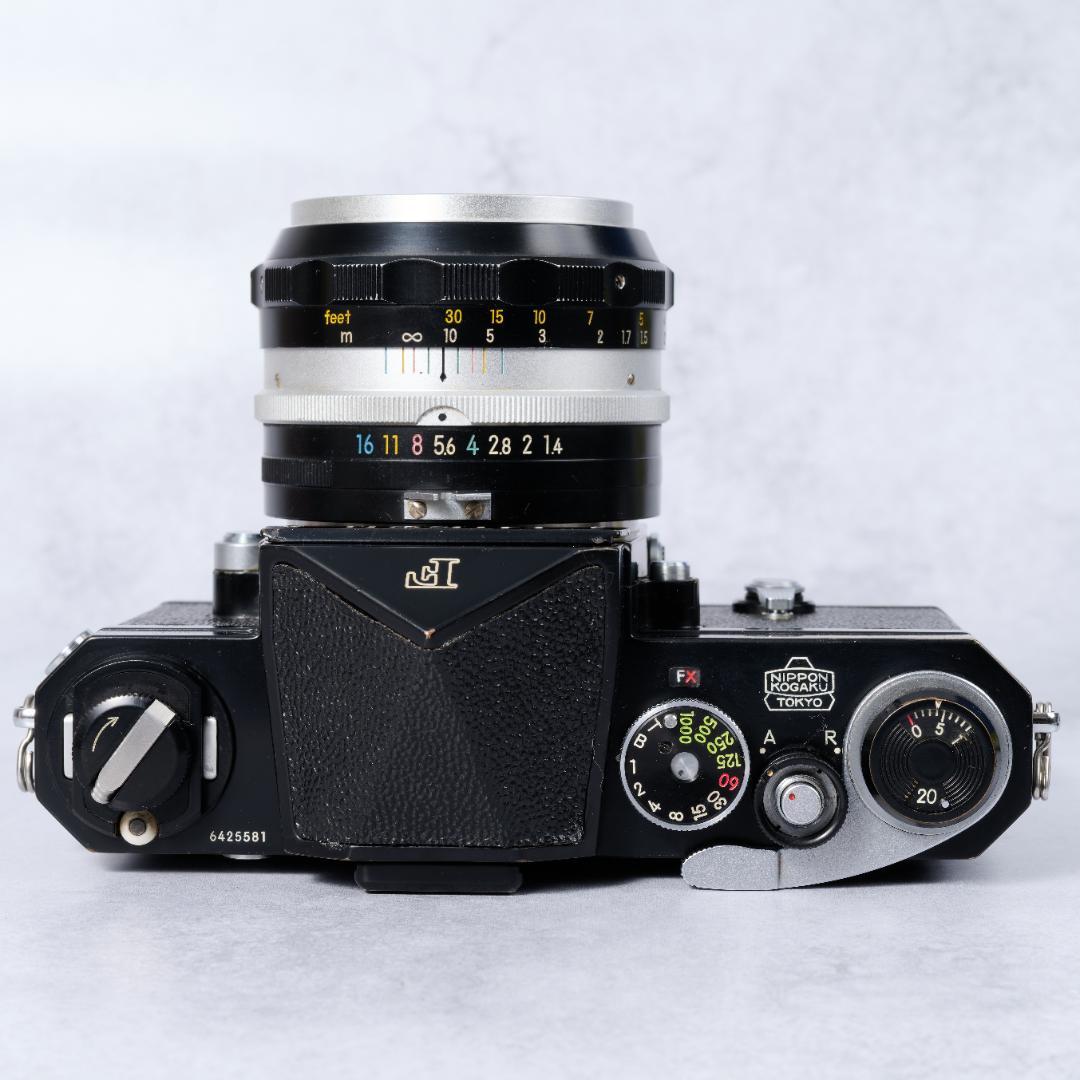 Nikon F 642万台 / NIKKOR-S Auto 5.8cm f1.4