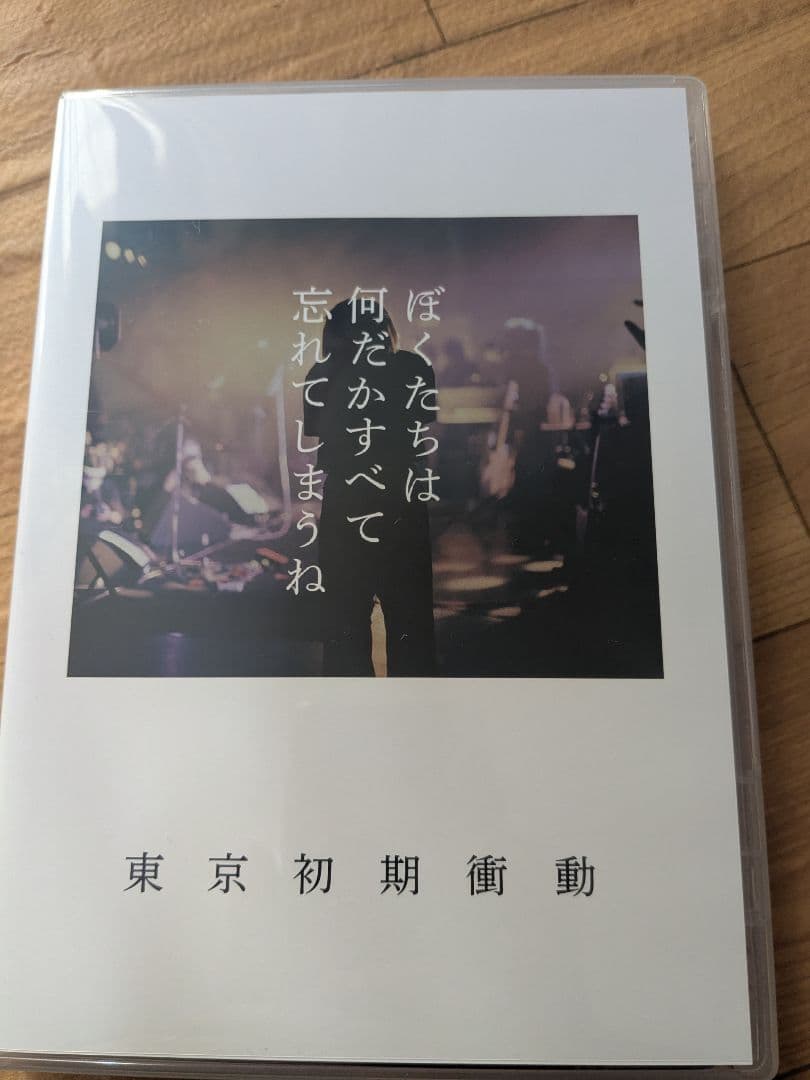 東京初期衝動　DVD『ぼくたちは何だかすべて忘れてしまうね』