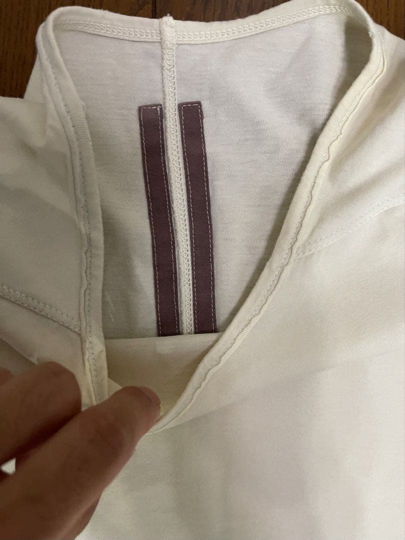 rickowens DRKSHDW パッチT パールカラー Tシャツ Sサイズ