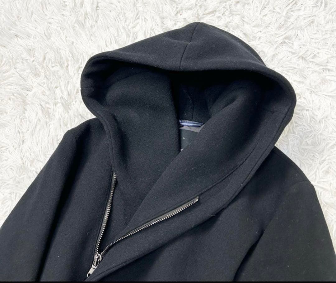 ジュンハシモト junhashimoto ウール ラップコート サイズ2