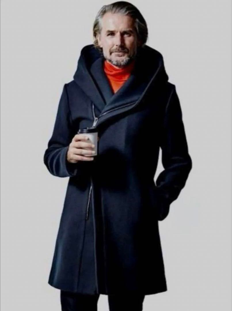 ジュンハシモト junhashimoto ウール ラップコート サイズ2