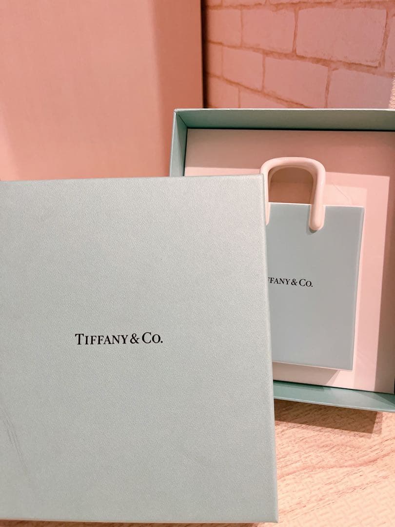 でぃちゃん　Tiffany & Co. バッグ型花瓶　美品　未使用